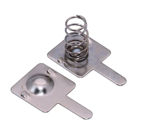 Stainless Steel Battery Contacts - Spring and Stamping Parts for Electrodes