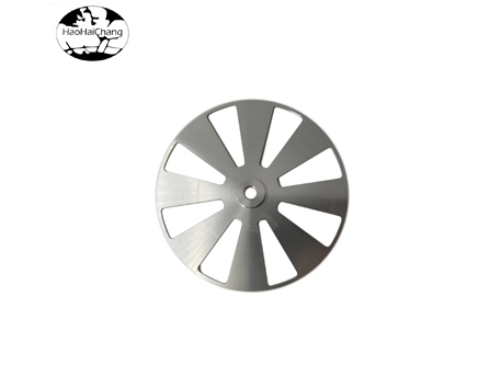 HHC-759 Aluminum alloy parts hub-shaped small roller round flange