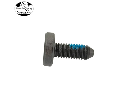 HHC-0616 CNC machining Phosphated black carbon steel anti-fall, anti-loosening and anti-rust screws