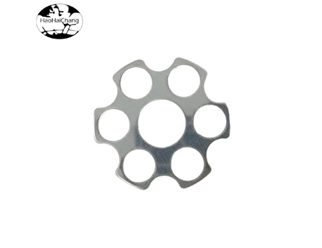 HHC-0561 customized communication accessories Precision stamping porous stainless steel flange