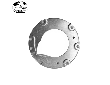 HHC-0566 Custom stamping parts Electric heating appliance accessories Aluminum alloy flange Gasket