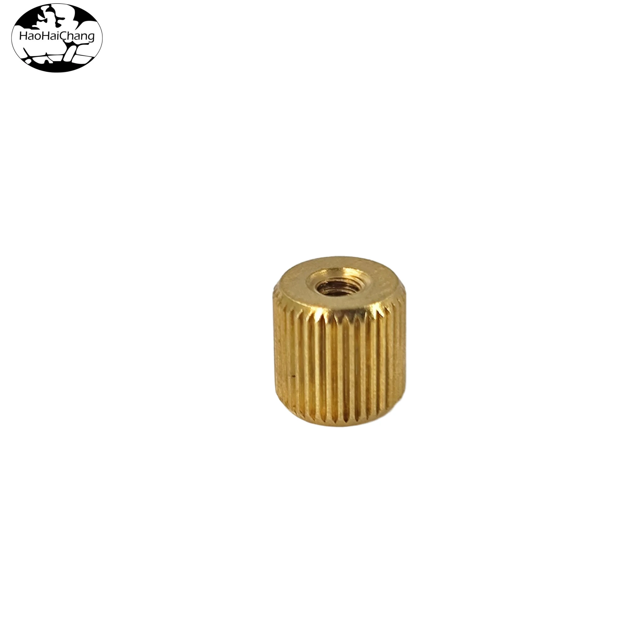 HHC-0452 Brass Knurled Threaded Insert Nut