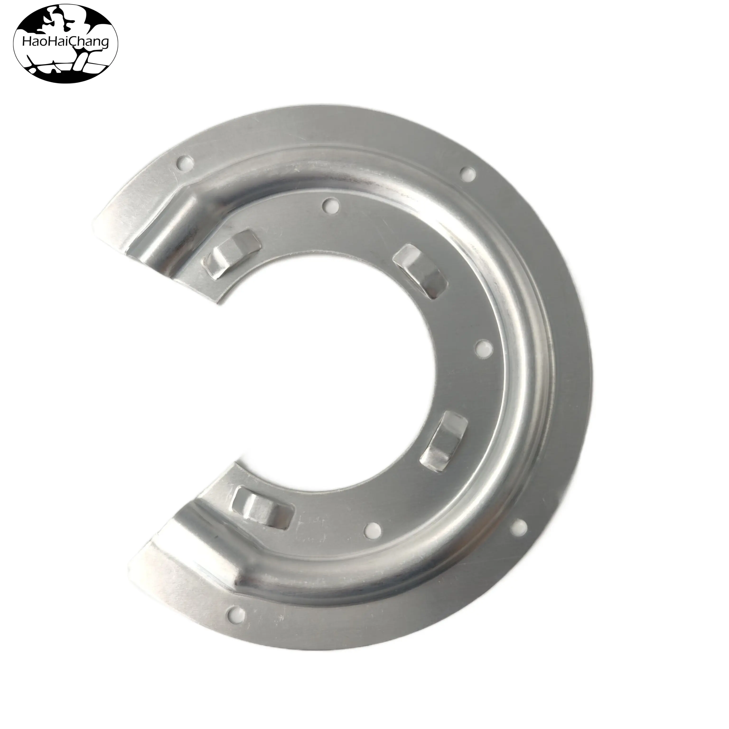 HHC-0568 Non-standard custom stamping parts Auto parts Aluminum alloy flange Connector Lug