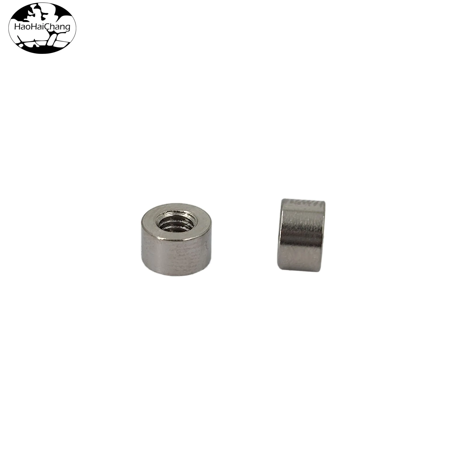 HHC-612 Stainless Steel Round Nut Connecting Nut Cylindrical Screw Joint
