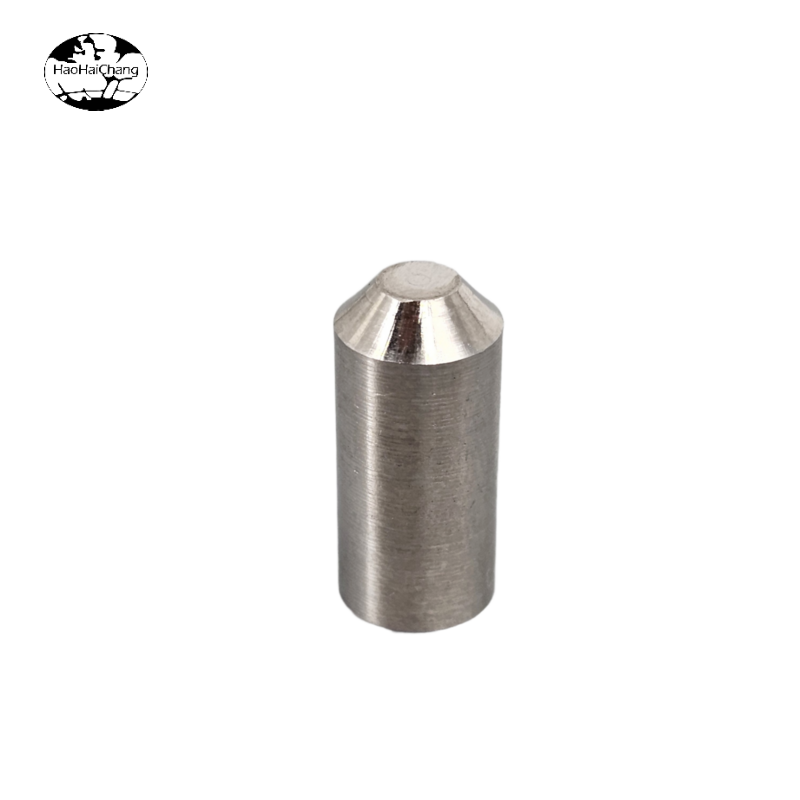 HHC-1167 Custom Stainless Steel CNC Machined Conical Pin Dowel Pin