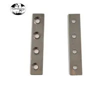 HHC-797 Copper clamping bar Stamped Rectangular Mounting Plate with Multiple Countersunk Holes