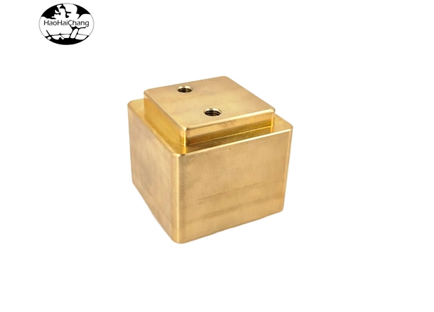 hhc-809-precision-cnc-machined-bronze-square-nut-flange-multi-hole-nut-fastener-07