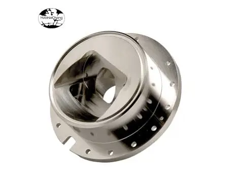 HHC-OCM-10 5 axis CNC machining titanium alloy CNC titanium alloy machining Flange