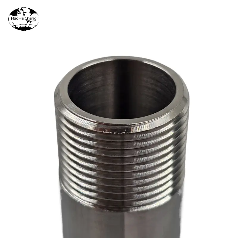 hhc-1203-precision-stainless-steel-threaded-pipe-nipple-extension-with-high-strength-and-corrosion-resistance-for-industrial-piping-systems-08
