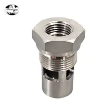 HHC-1145 Hollow Hex Head Internal and External Threaded Connector