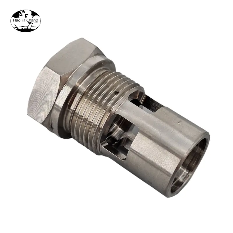 hhc-1145-hollow-hex-head-internal-and-external-threaded-connector-precision-cnc-turned-stainless-steel-adapter-for-leak-free-industrial-and-fluid-system-connections-04