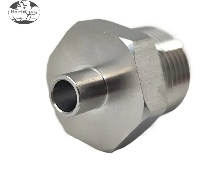 hhc-618-stainless-steel-threaded-reducing-adaptor-with-hex-head-precision-cnc-turned-hex-reducer-fitting-for-industrial-and-fluid-applications-07