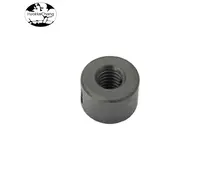 HHC-607 Metal Carbon Steel Phosphated Black Threaded Cylinder Locking Limit CNC Turning Nut Parts