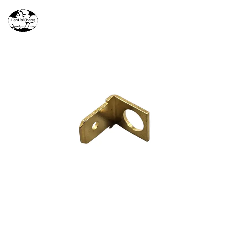 HHC-1253 Brass L-Shaped Mounting Bracket
