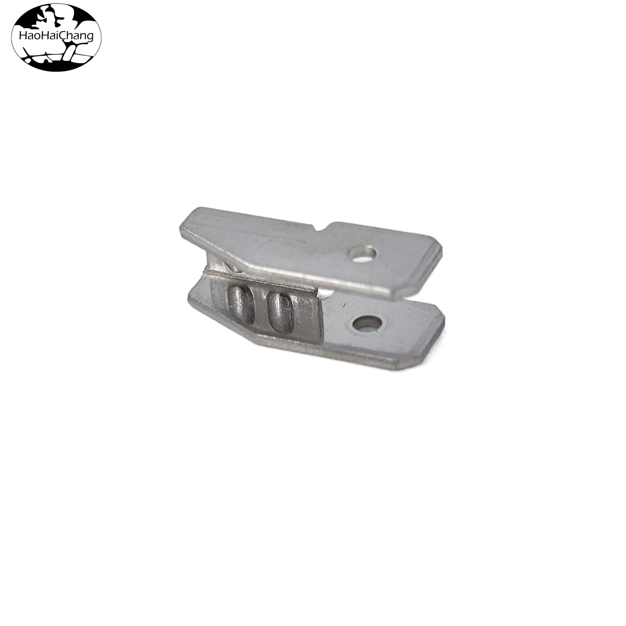HHC-345 Double-Ended Forked Welding Terminal Lug with Dual Mounting Holes
