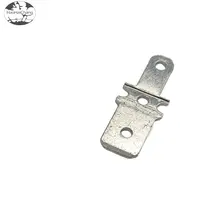 HHC-122 Tinned Copper Terminal Block with PCB Male Plug for Welding