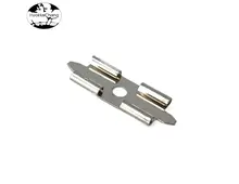 HHC-127 Nickel-Plated Steel Flat Wire-Wrapped and Soldering Terminal Piece with Multi-Slot