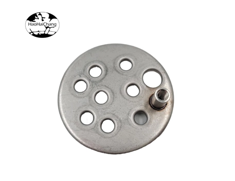 HHC-0559 Stainless Steel Multi-hole Round Welding Bracket Assembly Parts