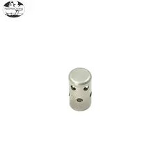 HHC-0404 Custom stamping CNC parts stainless steel half-through porous cylindrical bracket fasteners