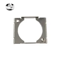 HHC-0418 CNC machining non-standard customized electrical accessories Spring steel nickel-plated bracket