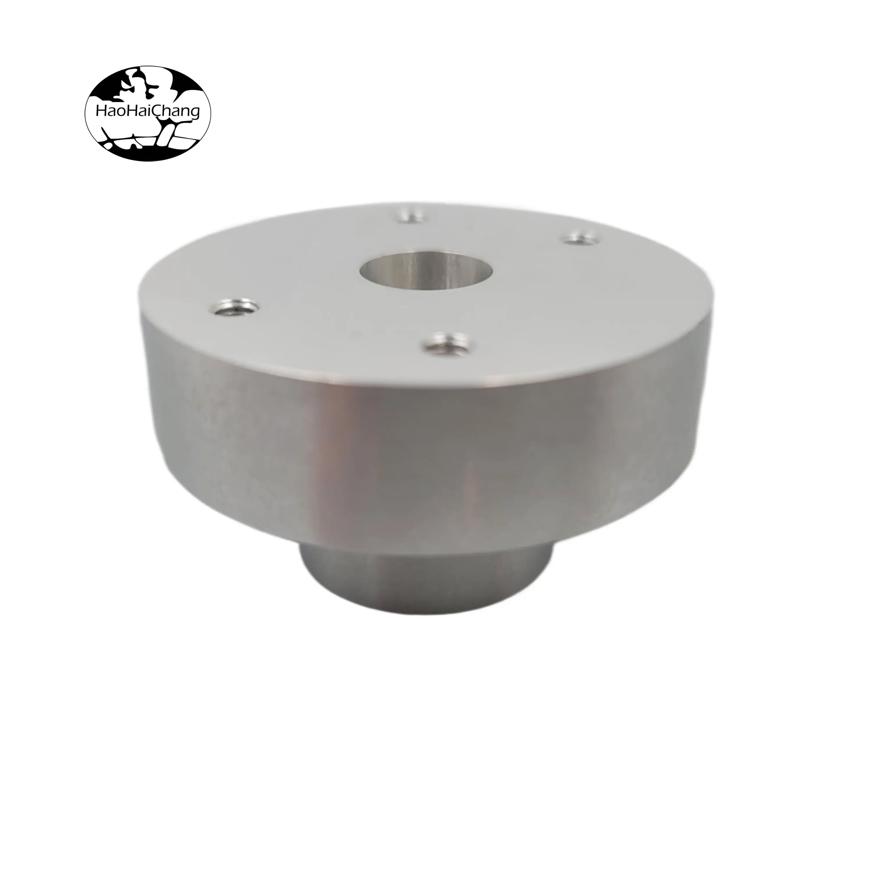 HHC-0436 Aluminum alloy positioning pin fixture bushing round flange installation sleeve bushing positioning sleeve coupling