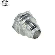 HHC-0448 Non-standard custom CNC parts Hexagonal external thread connector Aluminum alloy bolt stud