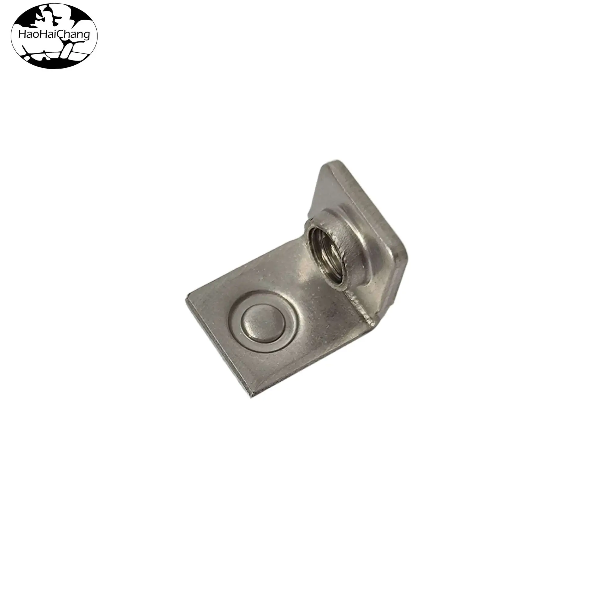 HHC-300 M4 Threaded Right-Angle Bent L-Shaped Lug with Reinforced Insert