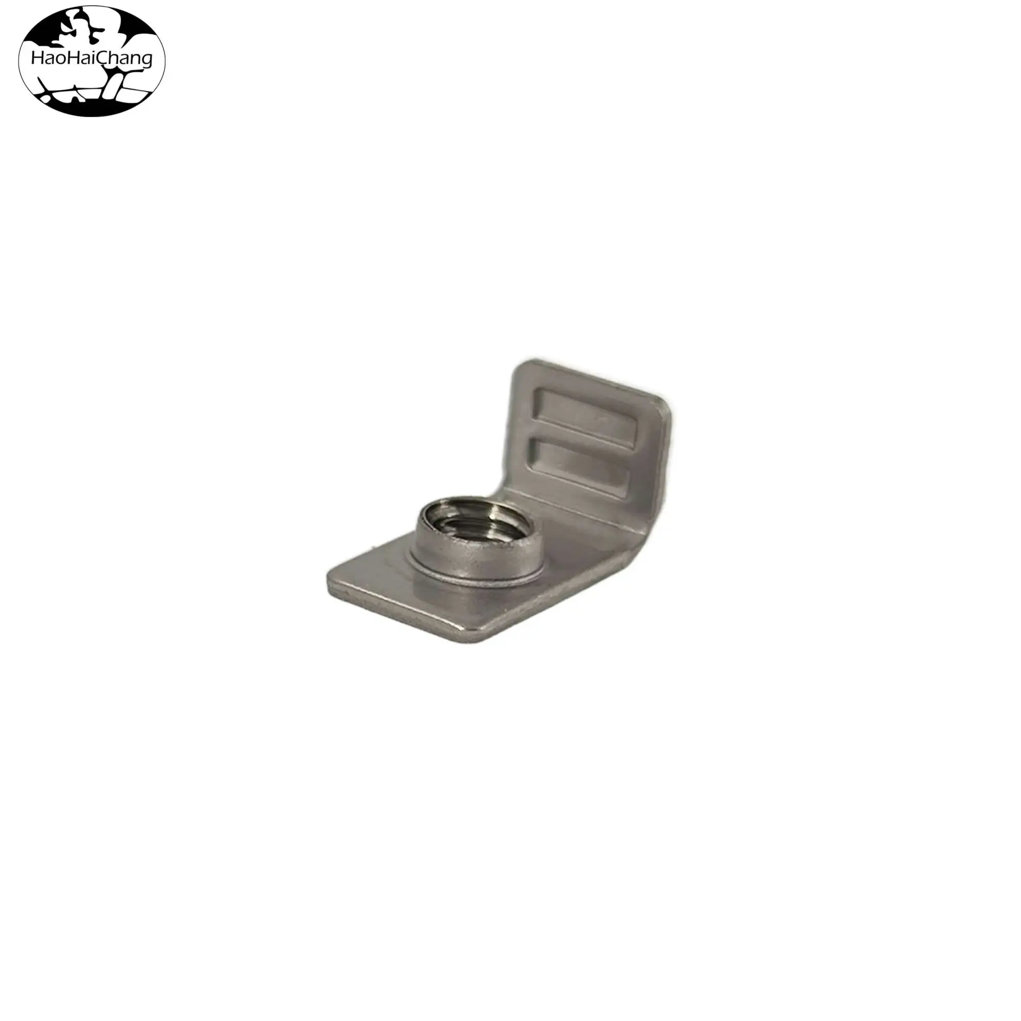 HHC-301 Right-Angle M4 Threaded Flip Hole Welding Lug