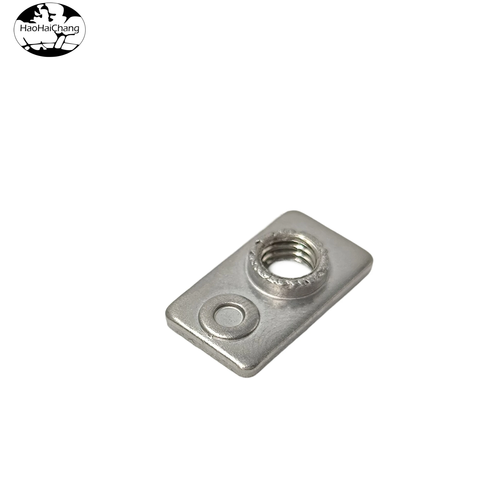 HHC-317 Tapping 430 Steel Welding Lugs with Threaded Inserts
