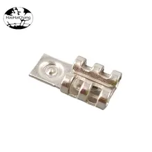 HHC-004 Dual Cylindrical Clip Terminal with Mounting Plate for Electrical Connections