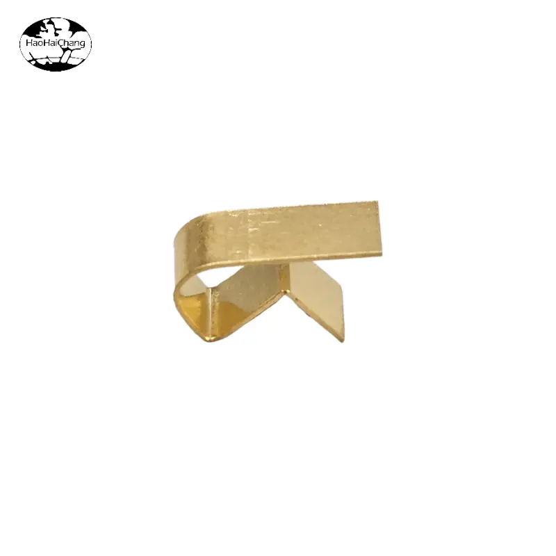 HHC-1292 Stamped Brass Spring Contact Terminal Clip